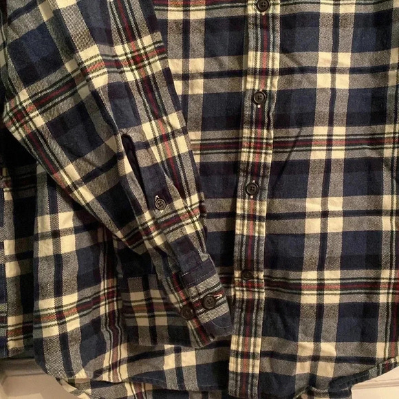 Lands End 3XL - Plaid 100% cotton men’s button down shirt - like new - Picture 5 of 6